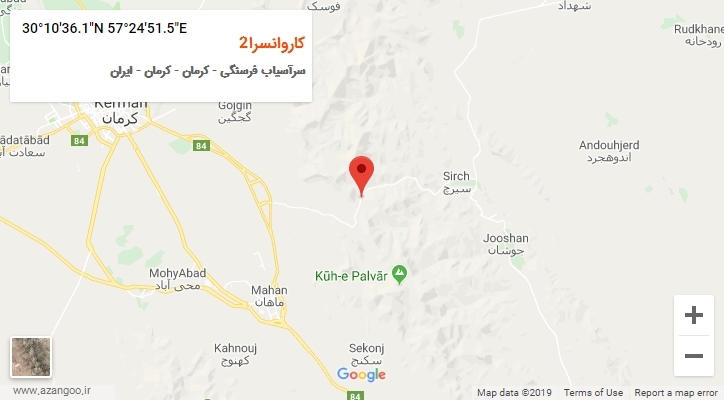 روستای کاروانسرا2 بر روی نقشه