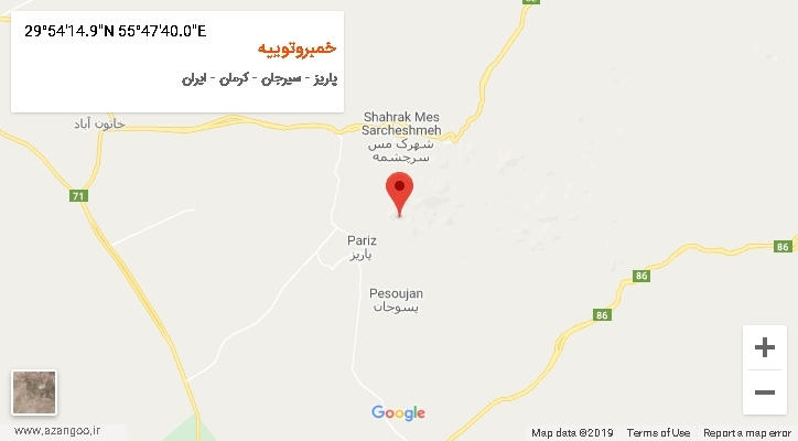 روستای خمبروتوییه بر روی نقشه