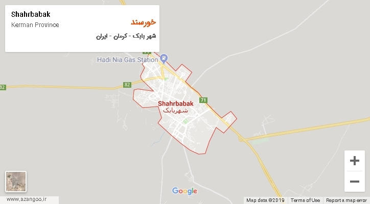 دهستان خورسند بر روی نقشه