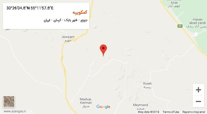 روستای کمکوییه بر روی نقشه