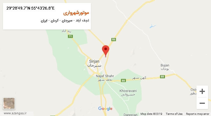 روستای موتورشهرواری بر روی نقشه