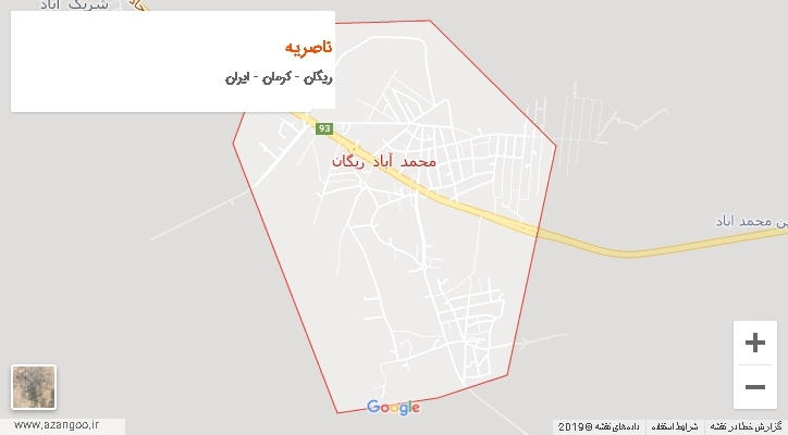 دهستان ناصریه بر روی نقشه