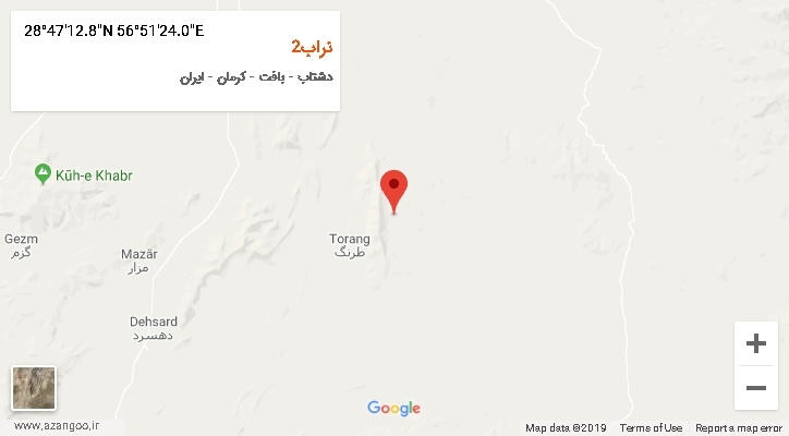 روستای نراب2 بر روی نقشه
