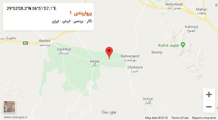 روستای پرواربندی 1 بر روی نقشه