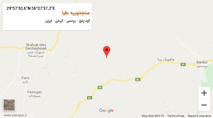 روستای سنجدوییه علیا بر روی نقشه