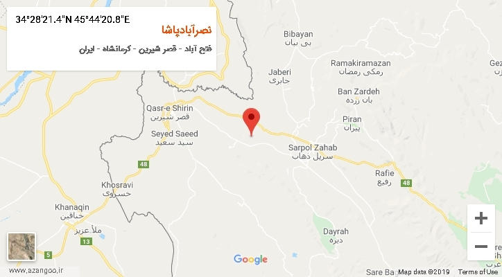 روستای نصرآبادپاشا بر روی نقشه