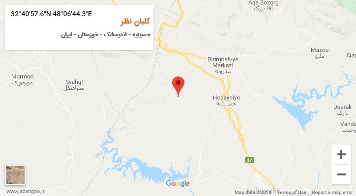 روستای کلبان نظر بر روی نقشه