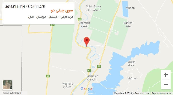 روستای سوی چیتی دو بر روی نقشه