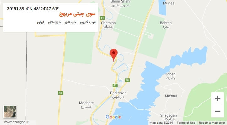 روستای سوی چیتی مریهج بر روی نقشه