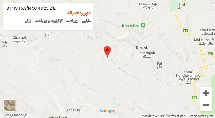 روستای مورزردنصراله بر روی نقشه
