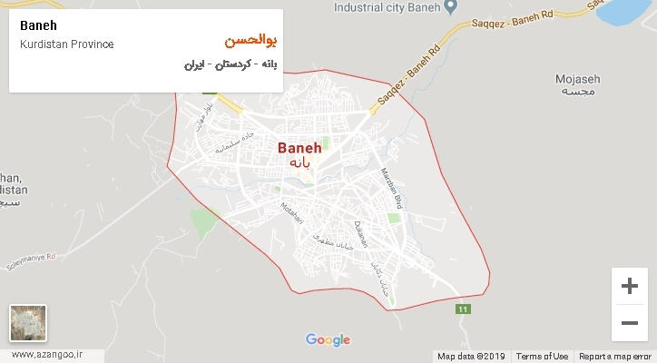 دهستان بوالحسن بر روی نقشه