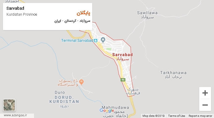 دهستان پایگلان بر روی نقشه