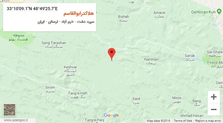 روستای هلاکدرابوالقاسم بر روی نقشه