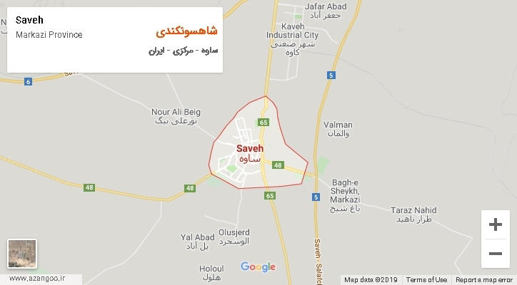 دهستان شاهسونکندی بر روی نقشه