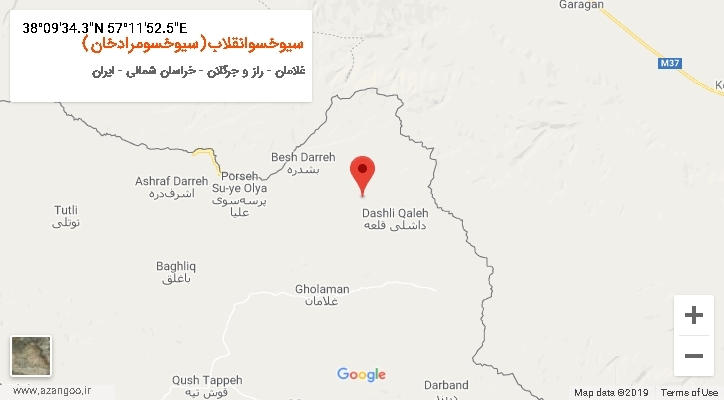 روستای سیوخسوانقلاب(سیوخسومرادخان) بر روی نقشه