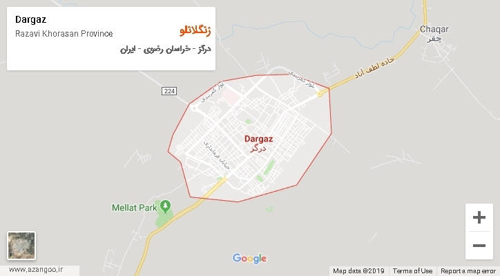 دهستان زنگلانلو بر روی نقشه