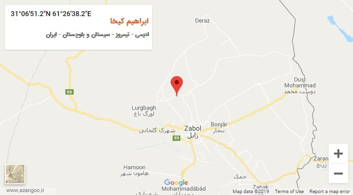 روستای ابراهیم کیخا بر روی نقشه