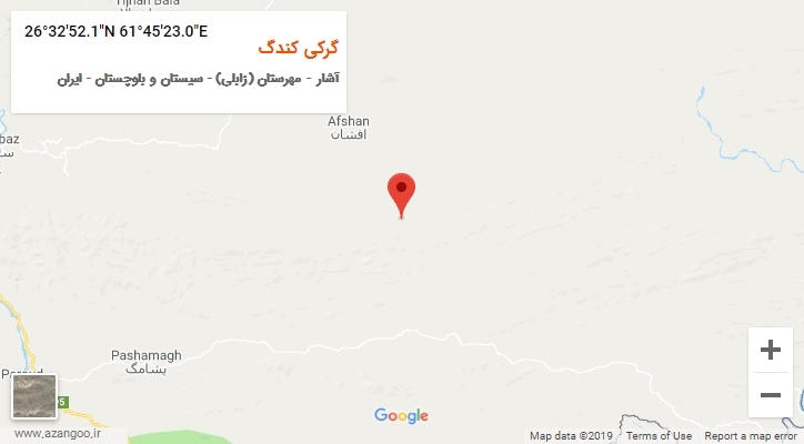 روستای گرکی کندگ بر روی نقشه