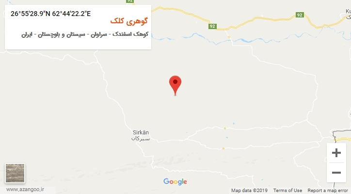 روستای گوهری کلک بر روی نقشه