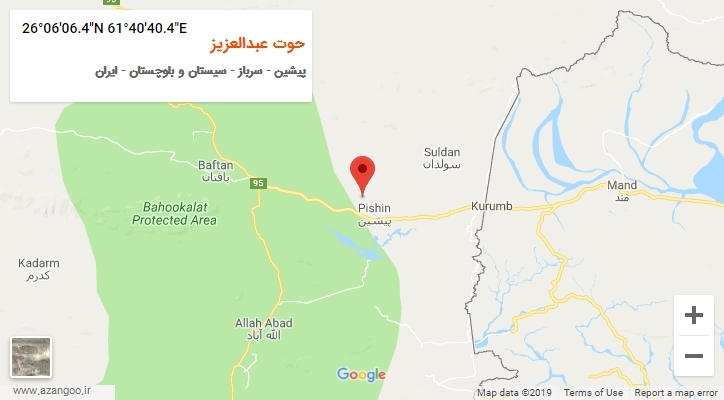 روستای حوت عبدالعزیز بر روی نقشه