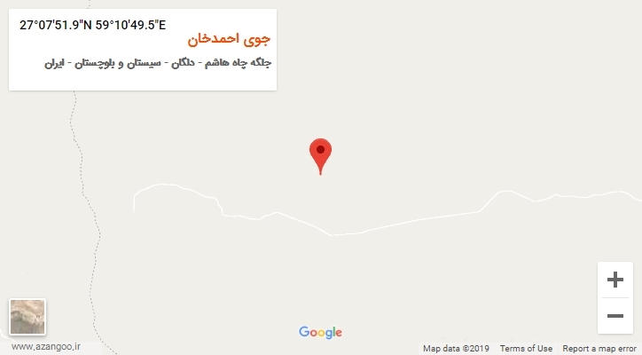 روستای جوی احمدخان بر روی نقشه