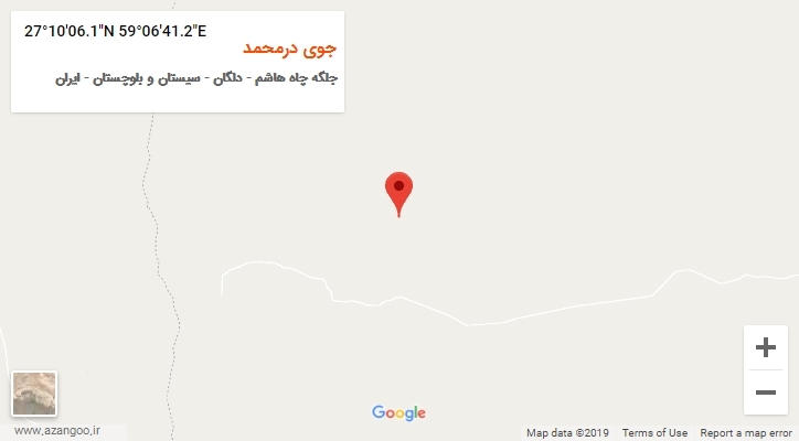 روستای جوی درمحمد بر روی نقشه
