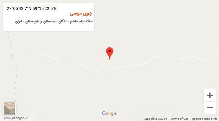 روستای جوی موسی بر روی نقشه