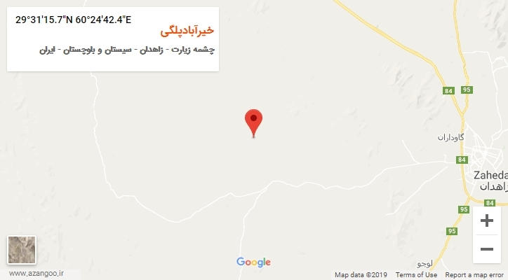 روستای خیرآبادپلگی بر روی نقشه