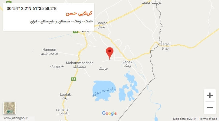 روستای کربلایی حسن بر روی نقشه