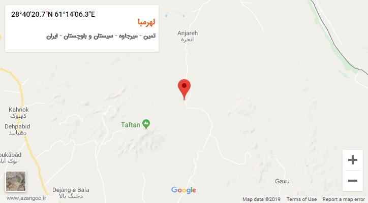 روستای لهرمبا بر روی نقشه