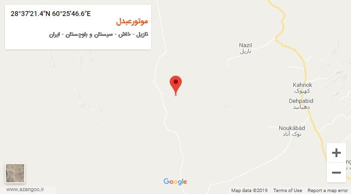 روستای موتورعبدل بر روی نقشه