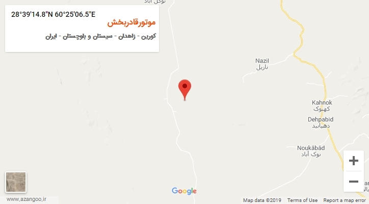 روستای موتورقادربخش بر روی نقشه
