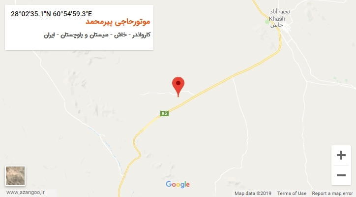 روستای موتورحاجی پیرمحمد بر روی نقشه