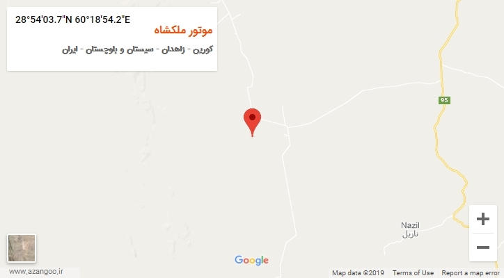 روستای موتور ملکشاه بر روی نقشه