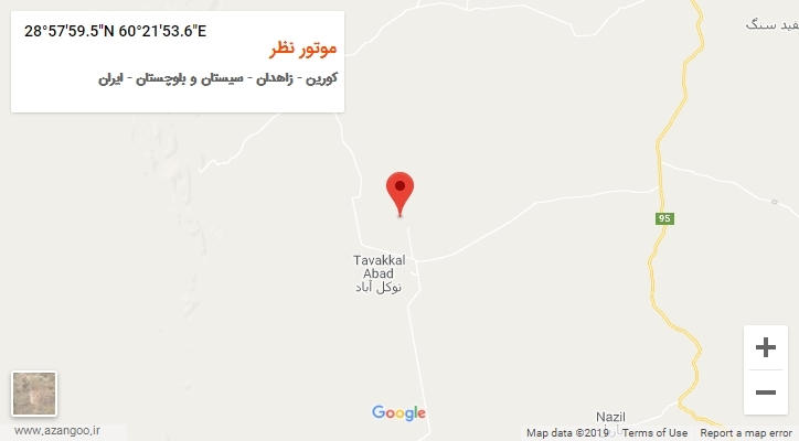 روستای موتور نظر بر روی نقشه