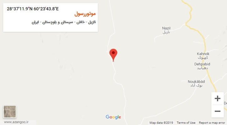 روستای موتوررسول بر روی نقشه