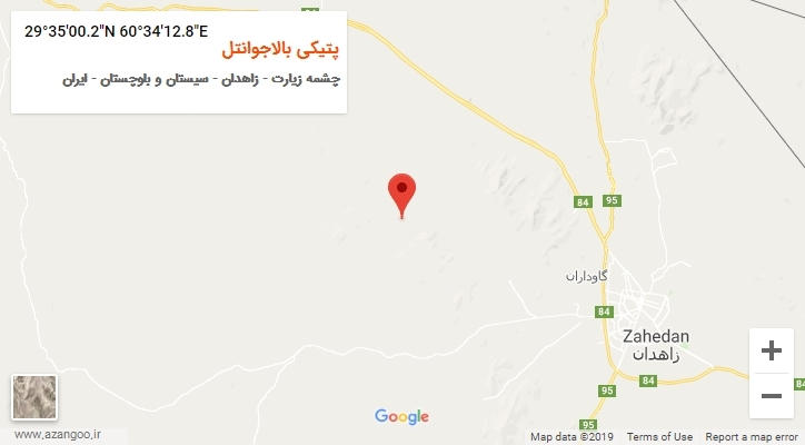 روستای پتیکی بالاجوانتل بر روی نقشه