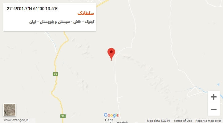 روستای سلطانک بر روی نقشه