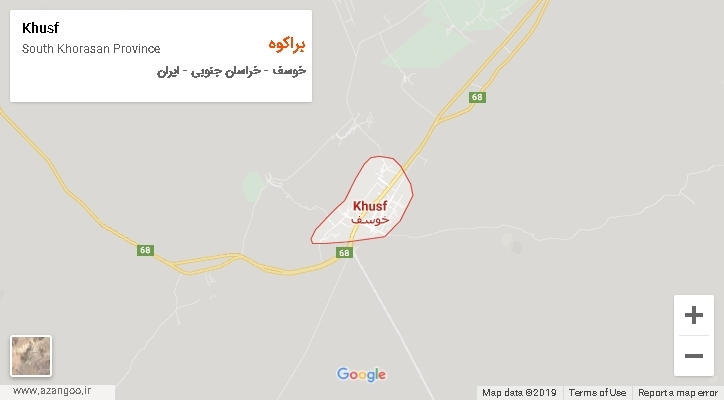 دهستان براکوه بر روی نقشه