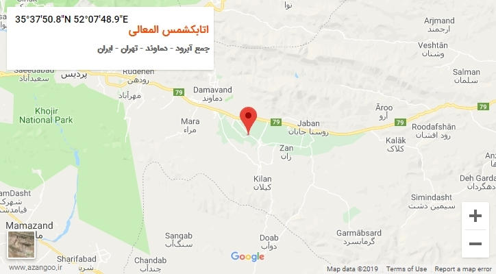 روستای اتابکشمس المعالی بر روی نقشه