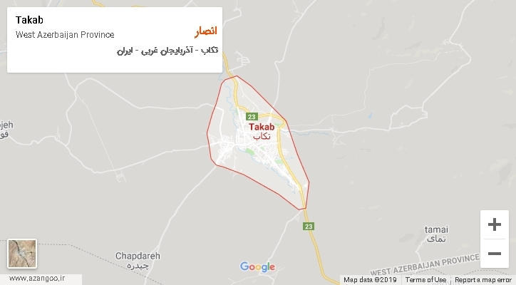 دهستان انصار بر روی نقشه