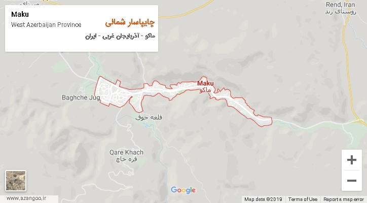 دهستان چایپاسار شمالی بر روی نقشه