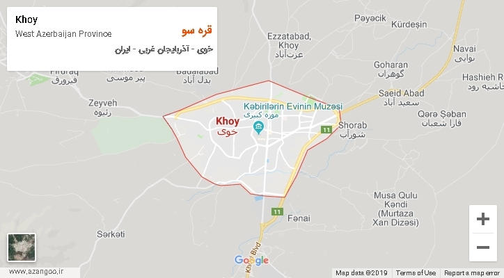 دهستان قره سو بر روی نقشه