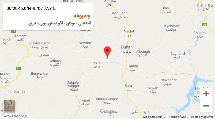 روستای جمبوغه بر روی نقشه