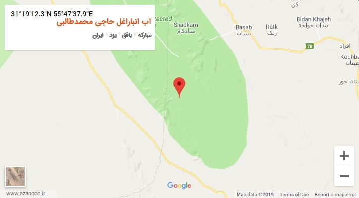 روستای آب انباراغل حاجی محمدطالبی بر روی نقشه