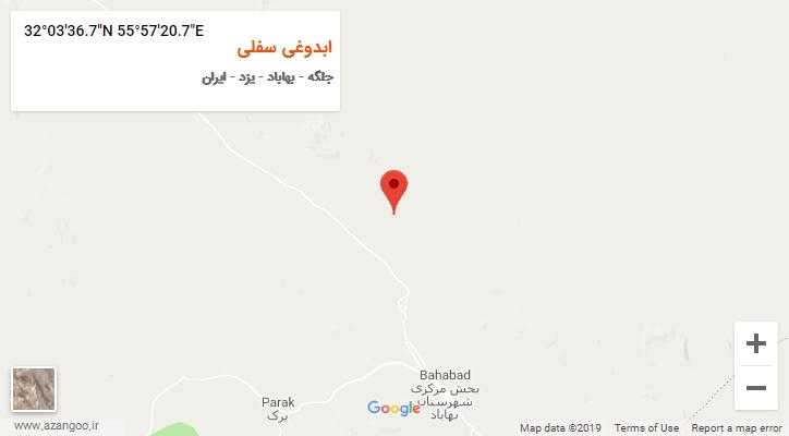 روستای ابدوغی سفلی بر روی نقشه