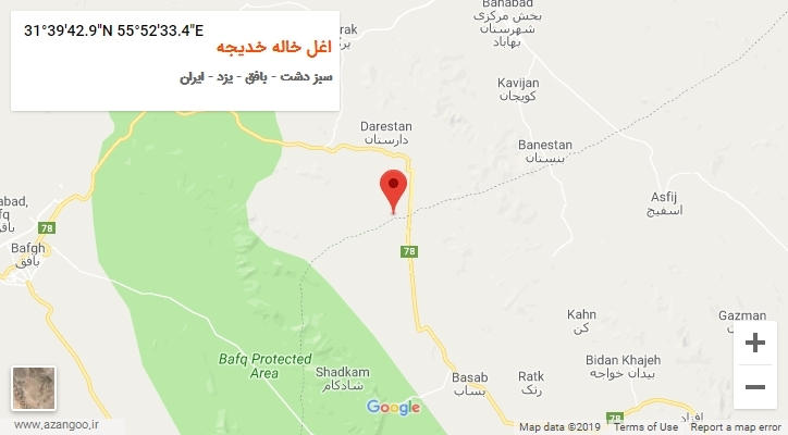 روستای اغل خاله خدیجه بر روی نقشه