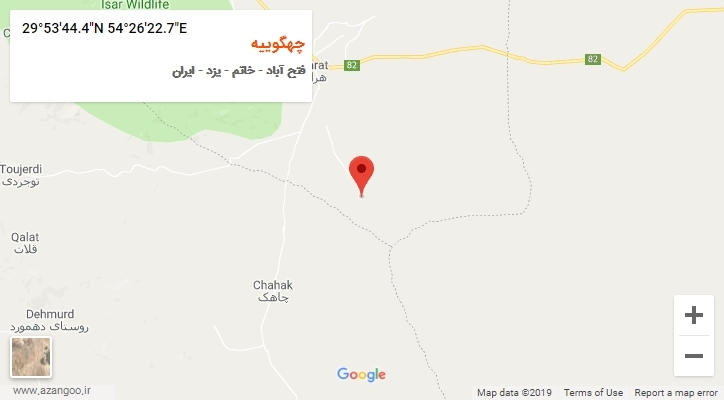 روستای چهگوییه بر روی نقشه