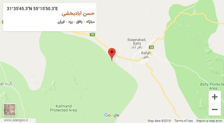 روستای حسن آبادبخشی بر روی نقشه