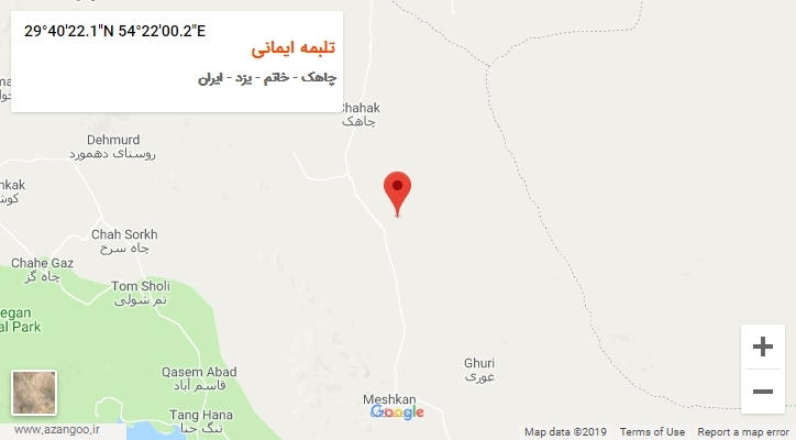 روستای تلبمه ایمانی بر روی نقشه
